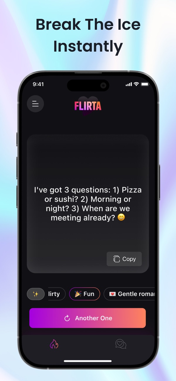 Flirta App Screenshot 4